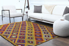 179x237 cm vintage Anatolian kilim rug – Petronia, flatweave, wool