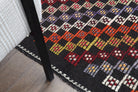 One-of-a-kind 1960s Anatolian vintage kilim rug in wool, 6' x 9'6"