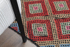 Turkish Vintage Area Kilim Rug