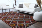 Handwoven flatweave wool kilim from Anatolia, Turkey – Turkish Vintage Area Kilim Rug 5'9" x 10'6"