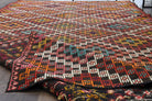 Turkish Vintage Area Kilim Rug