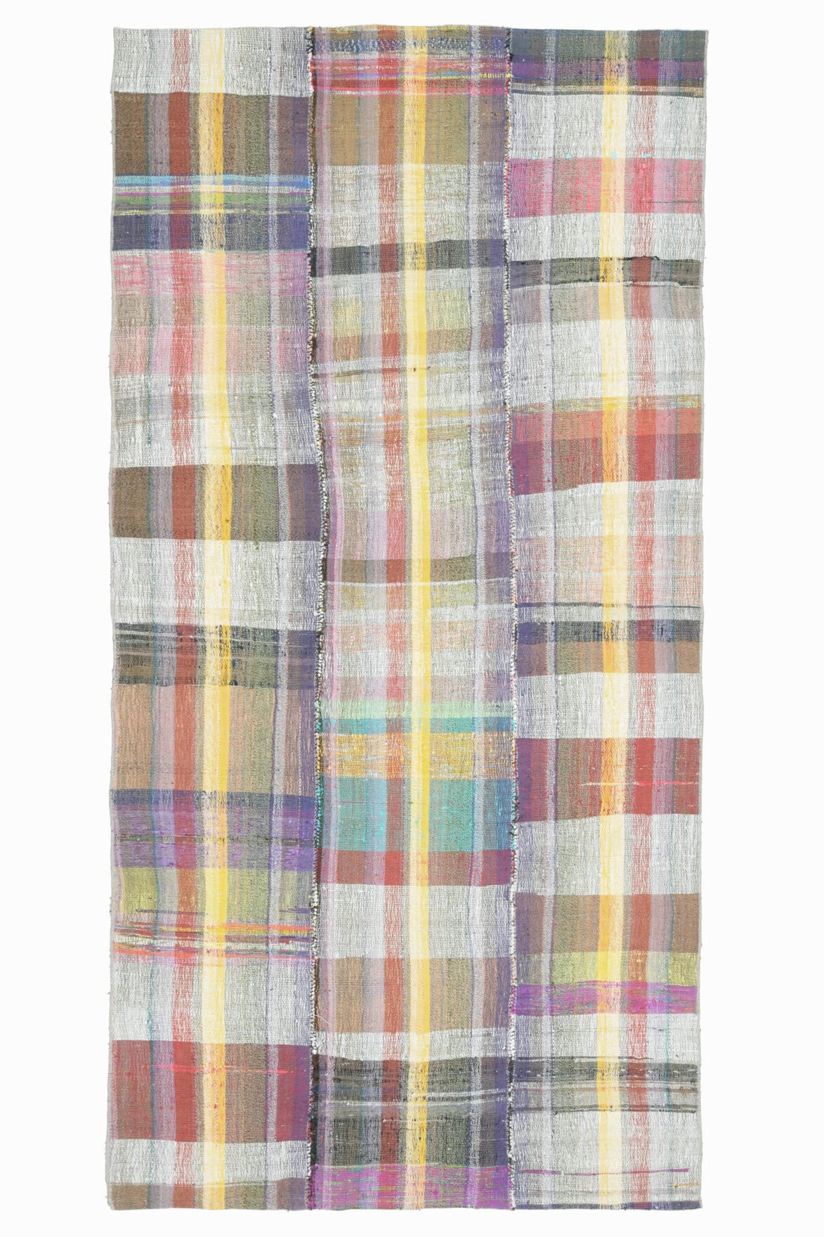 Turkish Vintage Area Patchwork Rug