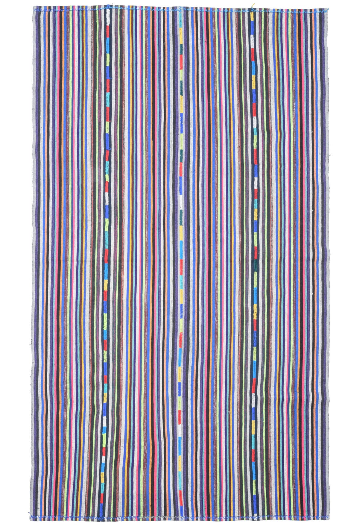 Turkish Vintage Area Kilim Rug
