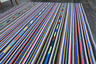 Turkish Vintage Area Kilim Rug