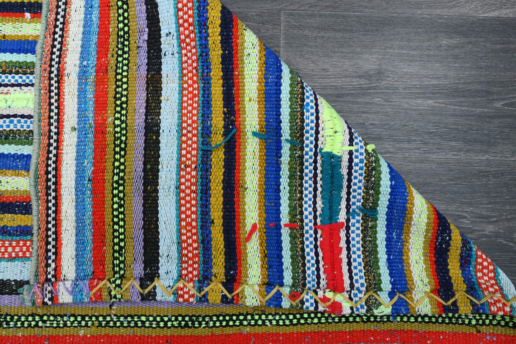 163x306 cm vintage Anatolian kilim rug – Serinpezir, flatweave, wool