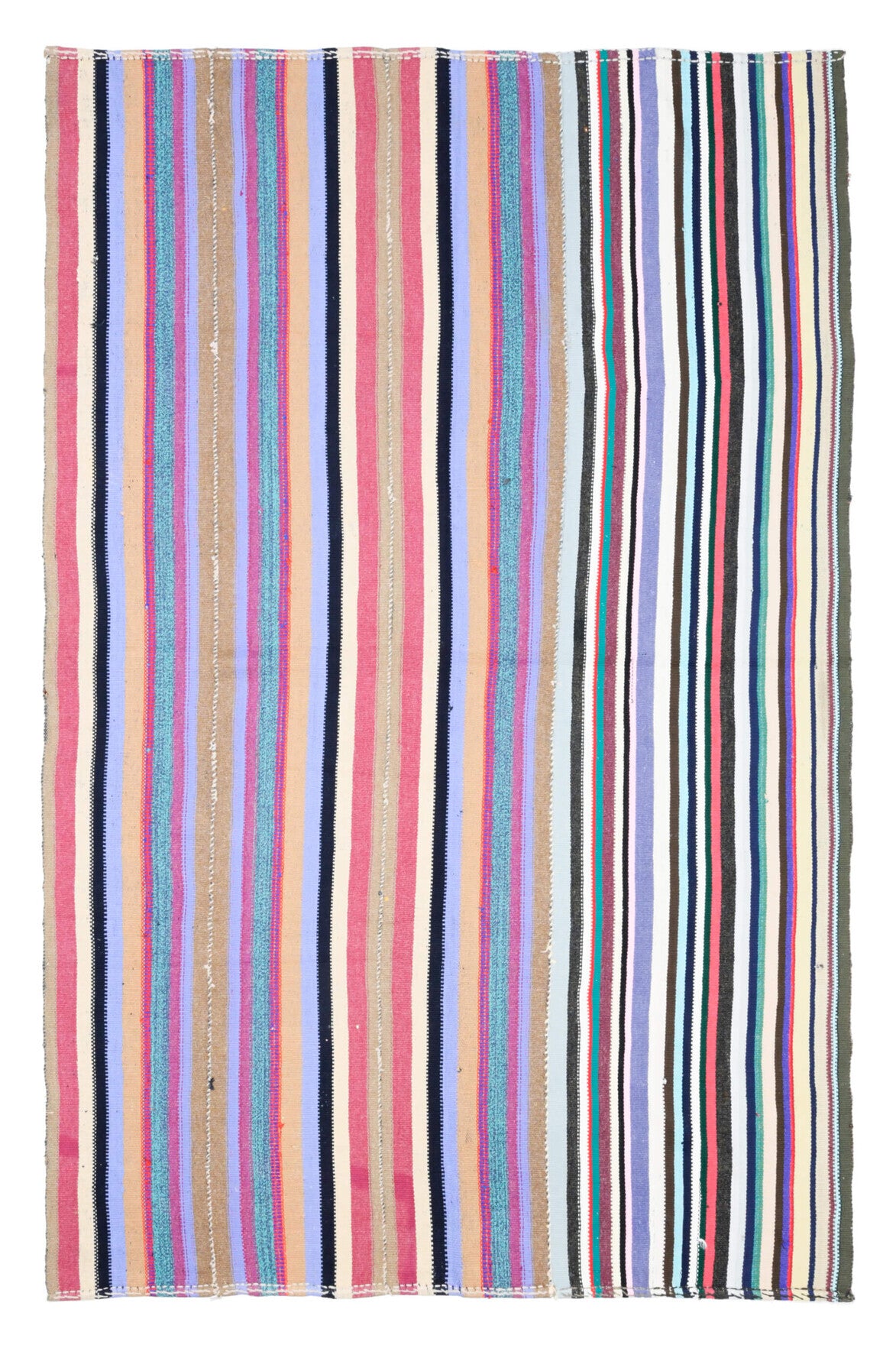 Turkish Vintage Area Kilim Rug