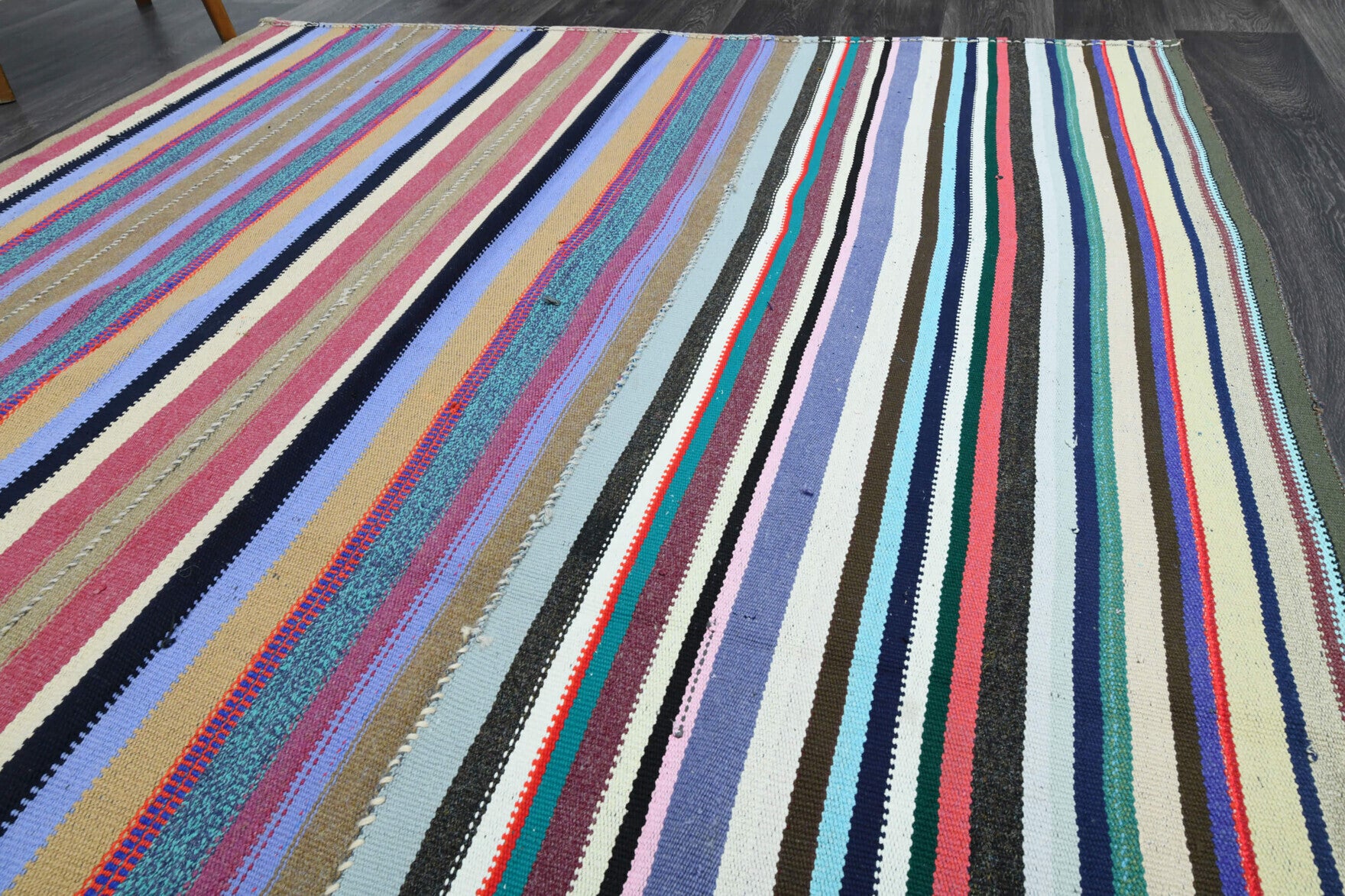 179x276 cm vintage Anatolian kilim rug – Sunbulpare, flatweave, wool