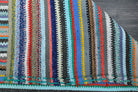 Turkish Vintage Area Kilim Rug