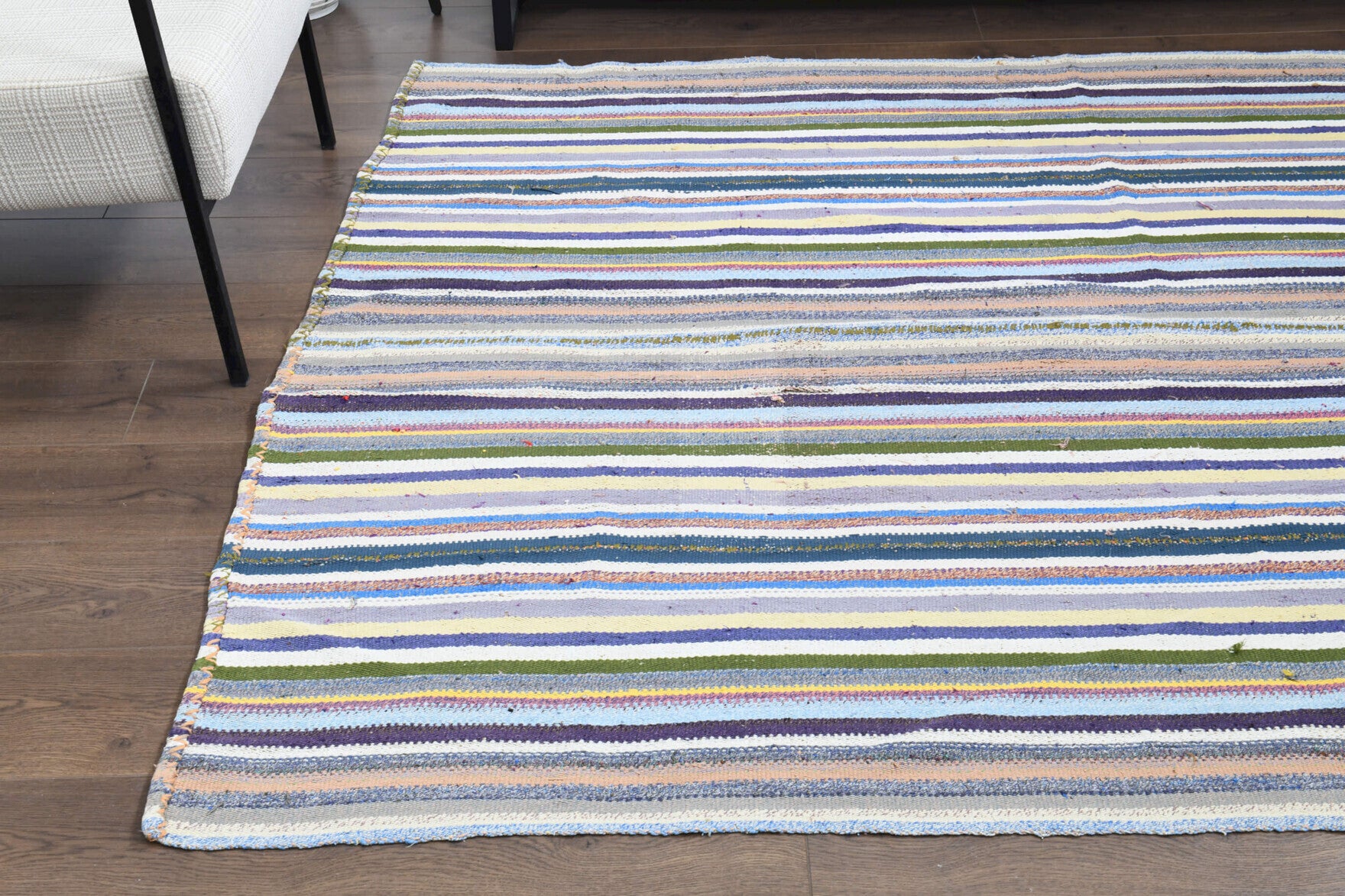 176x238 cm vintage Anatolian kilim rug – Berilpare, flatweave, wool