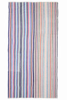 Turkish Vintage Striped Kilim Rug