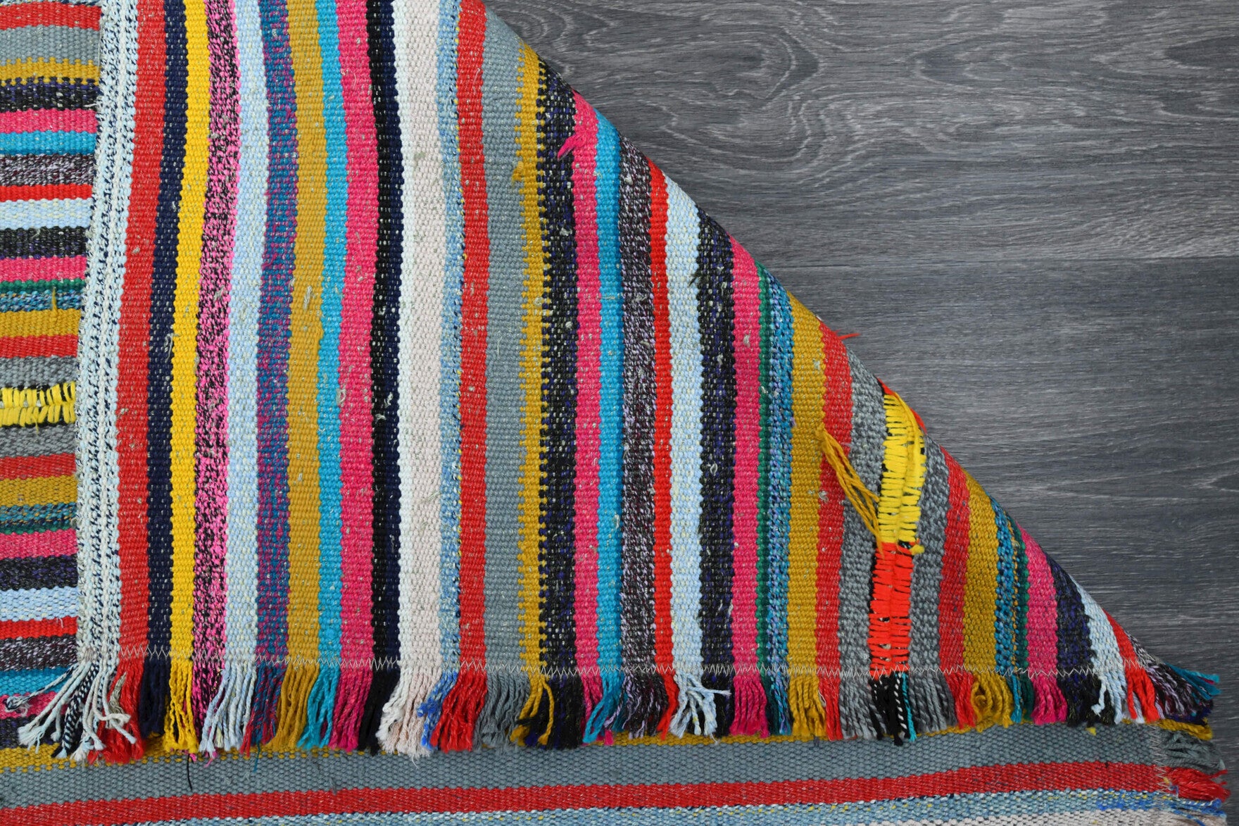 178x281 cm vintage Anatolian kilim rug – Nikophyllis, flatweave, wool