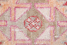 Red Vintage Anatolian Runner Rug