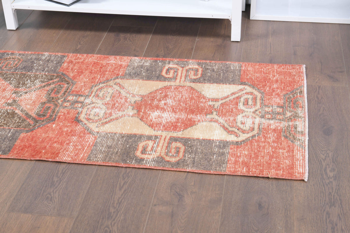 Oushak Vintage Runner Rug