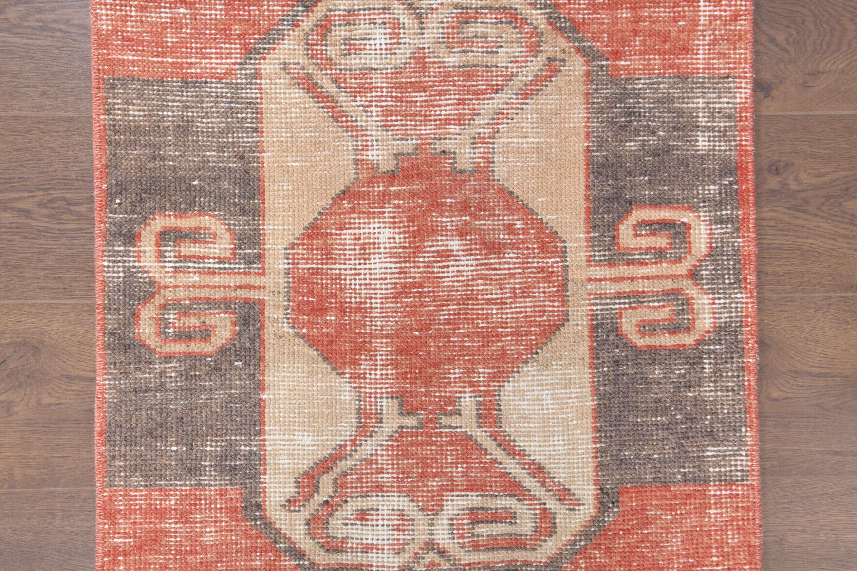 Oushak Vintage Runner Rug