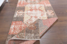 Red Vintage Oushak Runner Rug