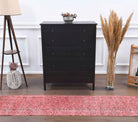 Pink Floral Anatolian Rug -  Vintage from 1970&prime;s