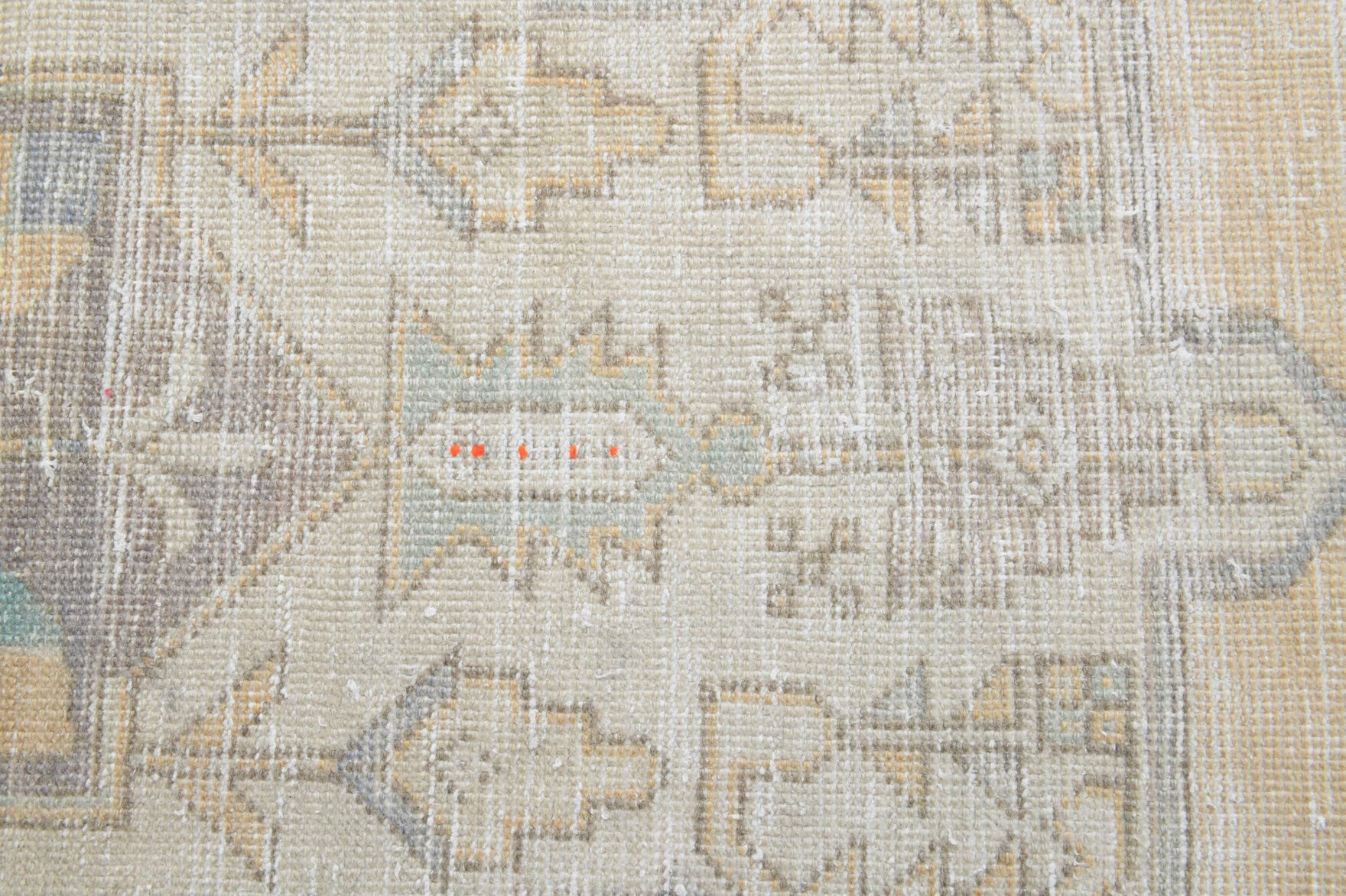 Oriental Vintage Oushak Runner Rug
