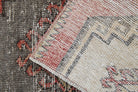 1960s Red Vintage Runner Rug