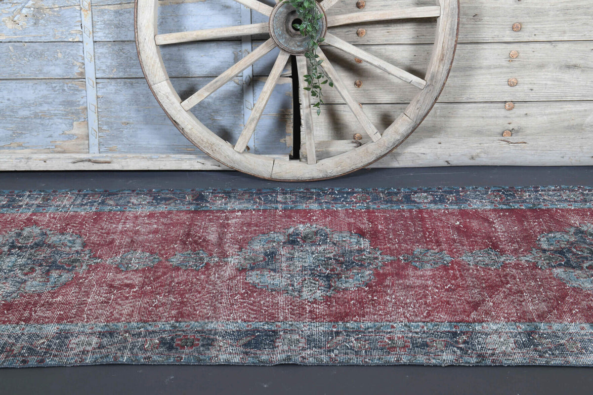Turkish Oushak Runner Rug