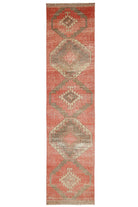 Turkish Vintage Runner Rug - 34861