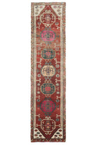 Turkish Anatolian Vintage Heirloom Runner Rug