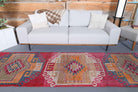 Turkish Vintage Runner Rug - 34986