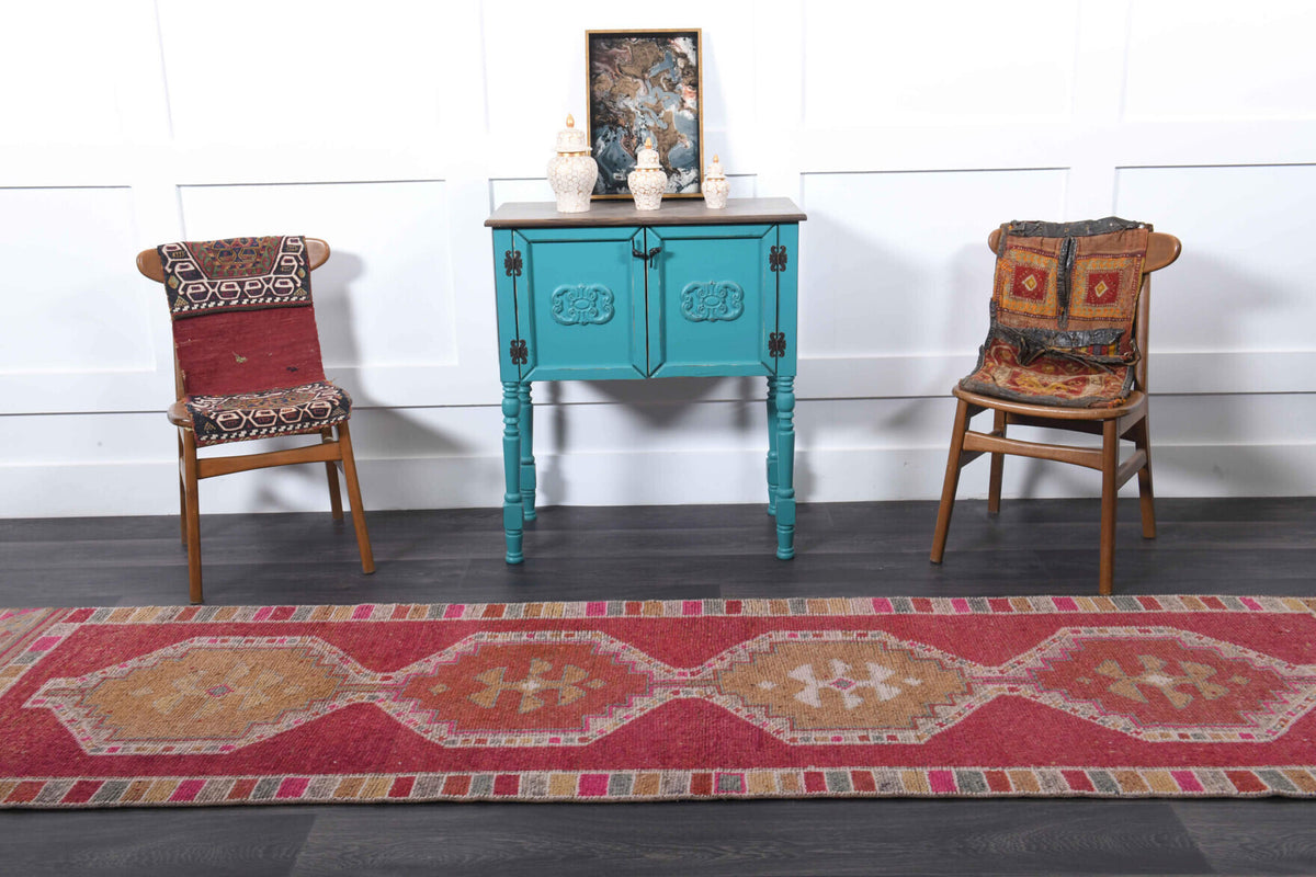 Turkish Vintage Runner Rug