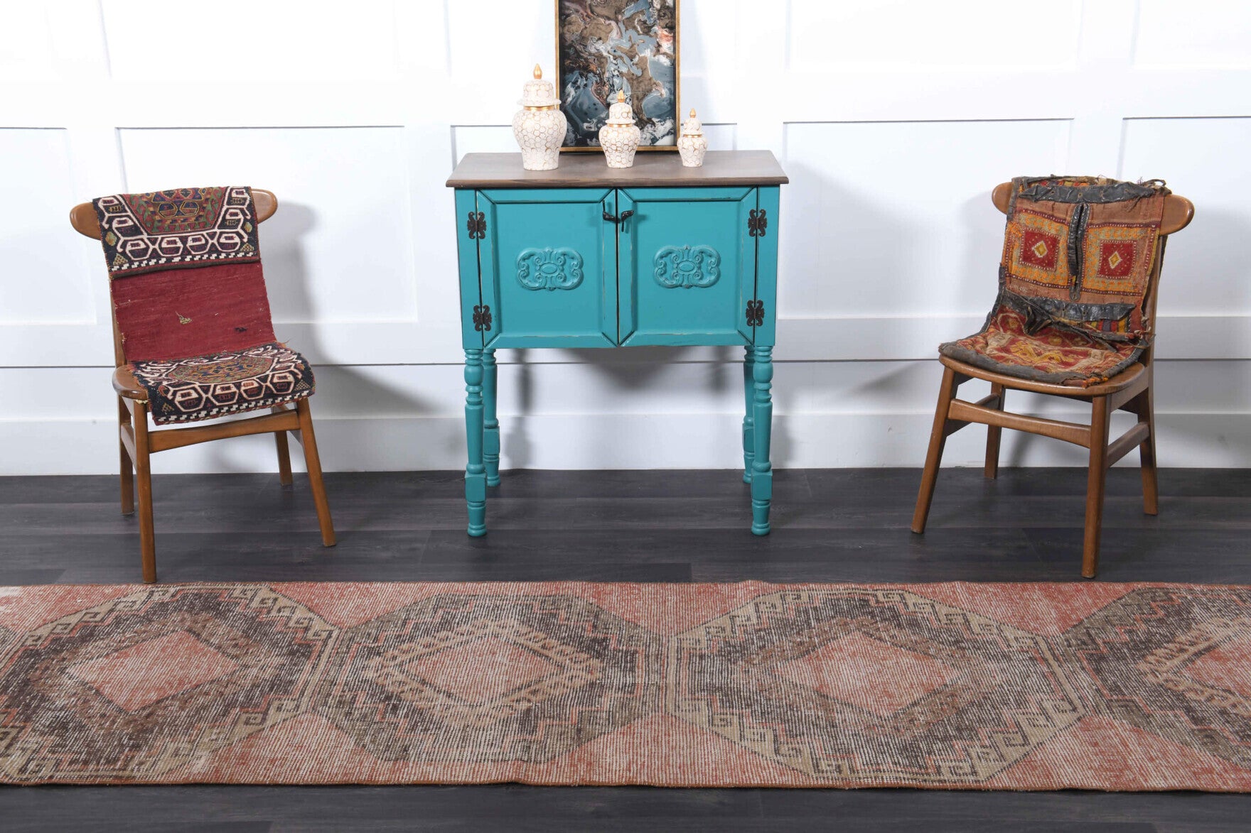 Turkish Vintage Runner Rug