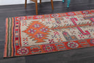Turkish Vintage Oushak Runner Rug