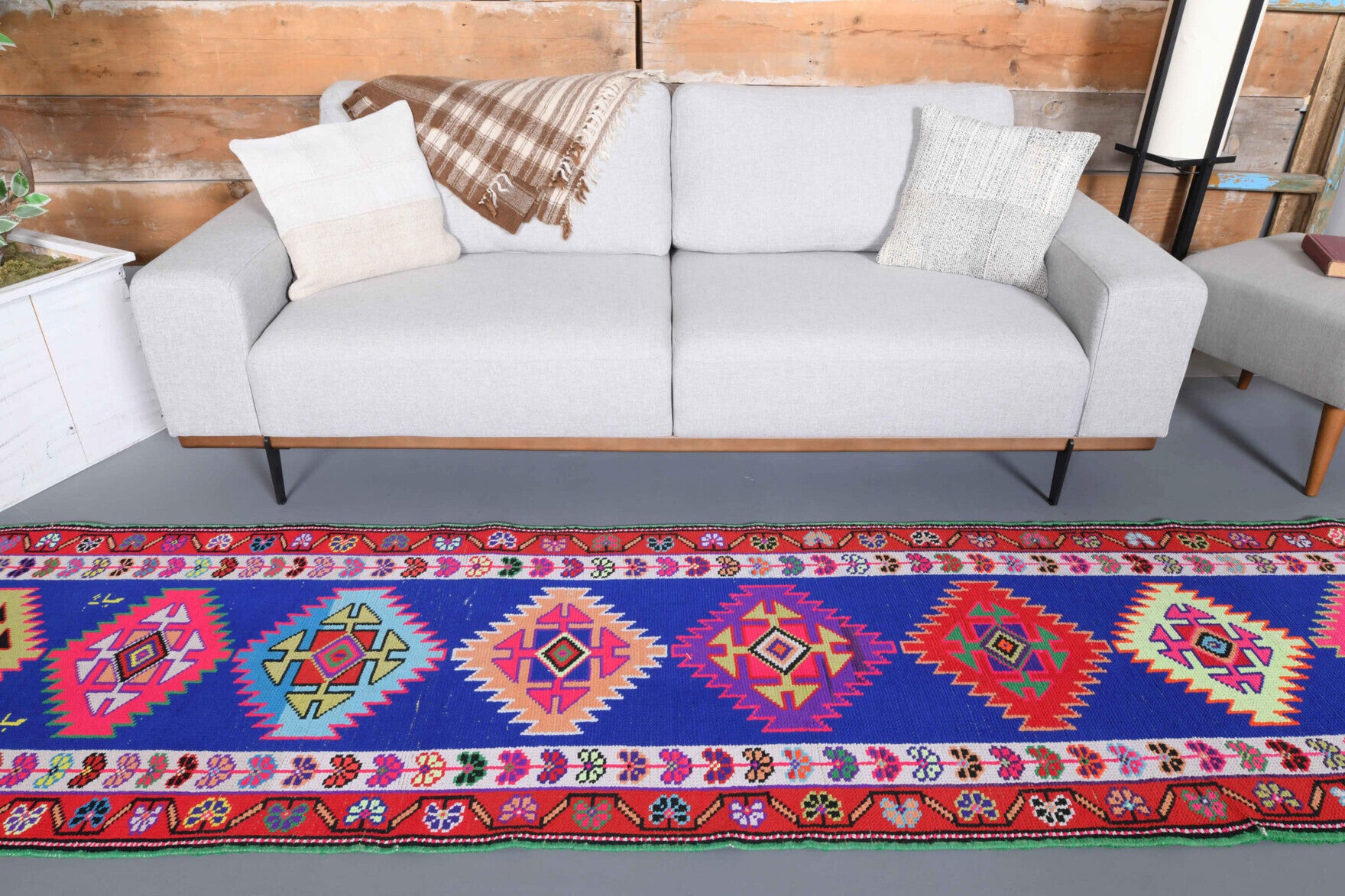 Turkish Vintage Anatolian Runner Rug