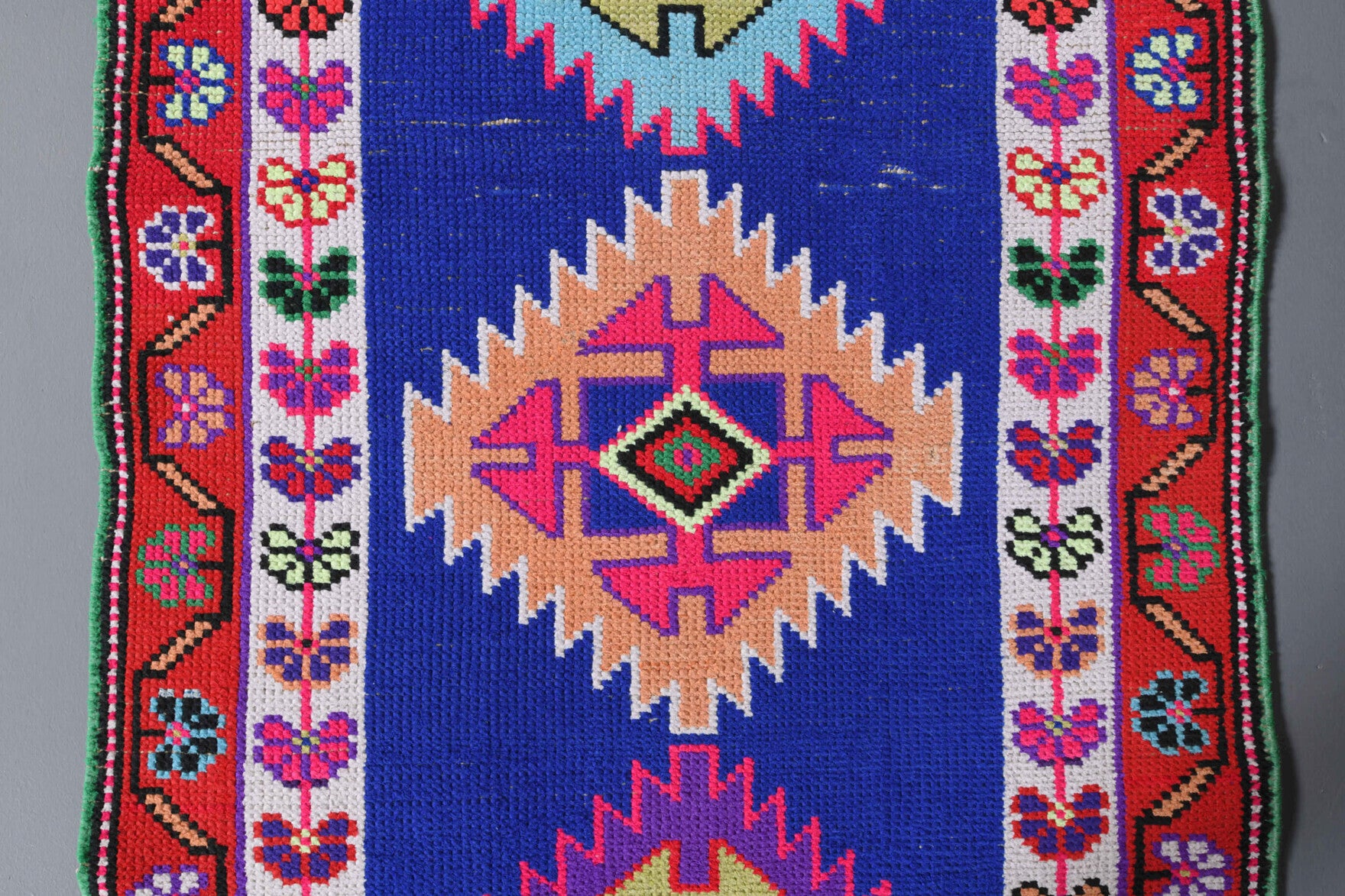 Turkish Vintage Anatolian Runner Rug