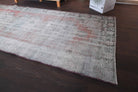 Distressed Antique Runner Rug