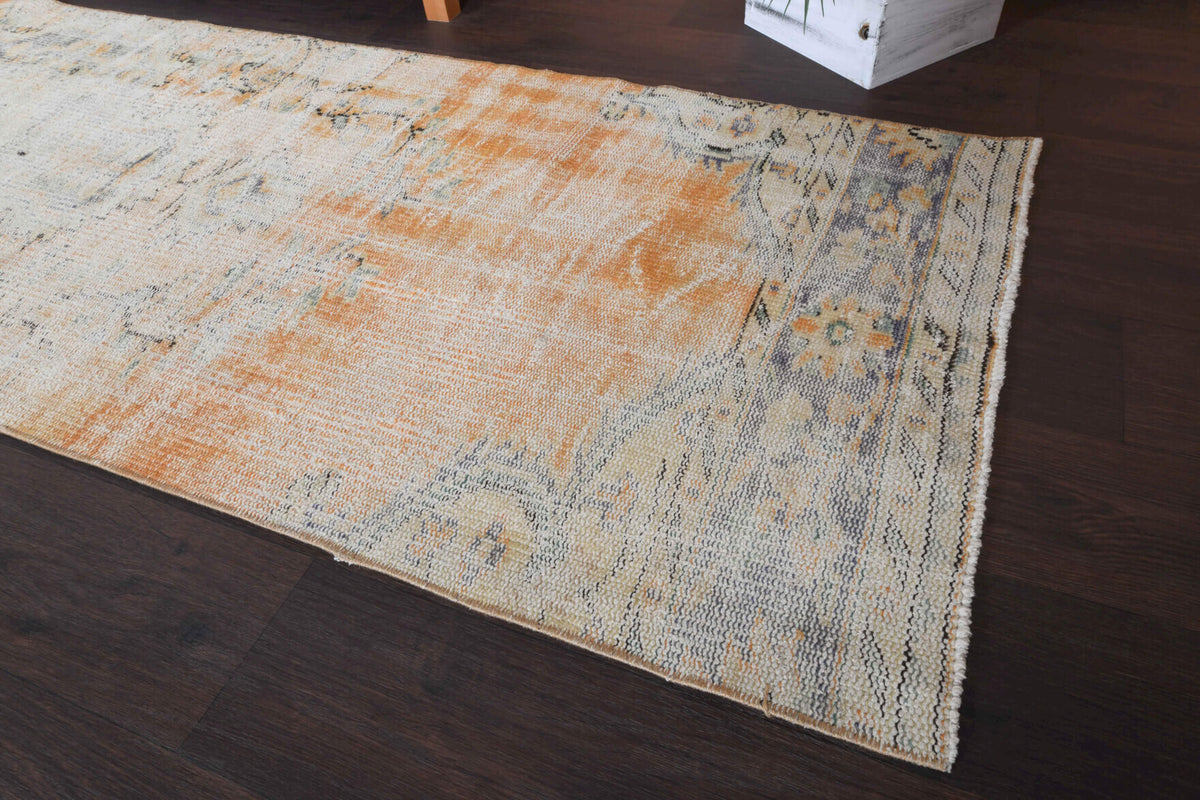 Antique Oushak Runner Rug