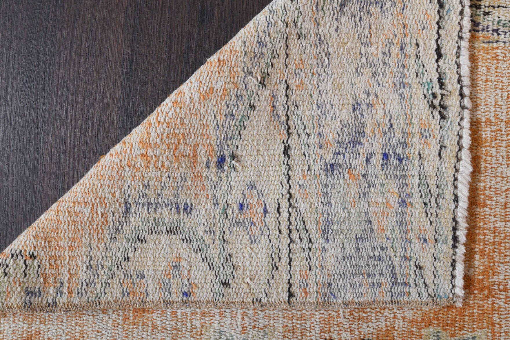 Antique Oushak Runner Rug