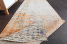 Antique Oushak Runner Rug