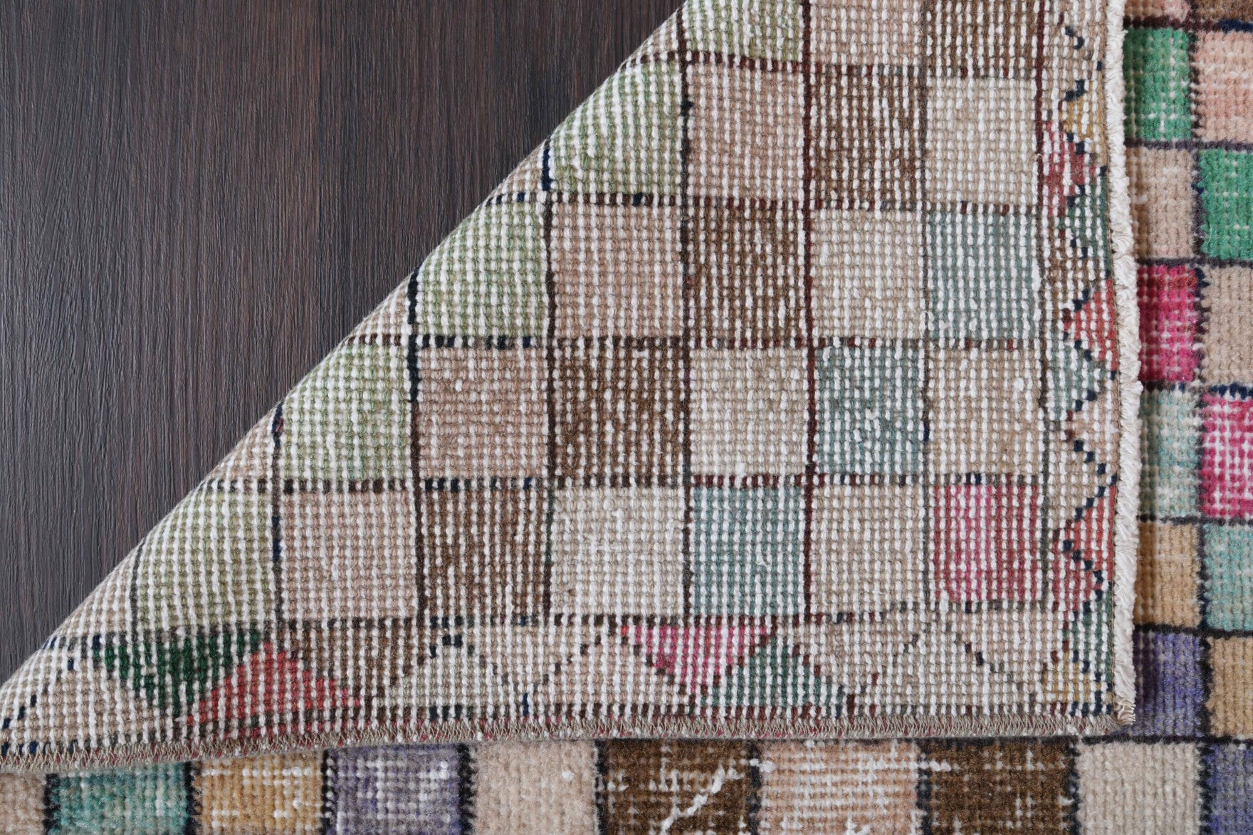 Multi-Colored Anatolian Runner Rug