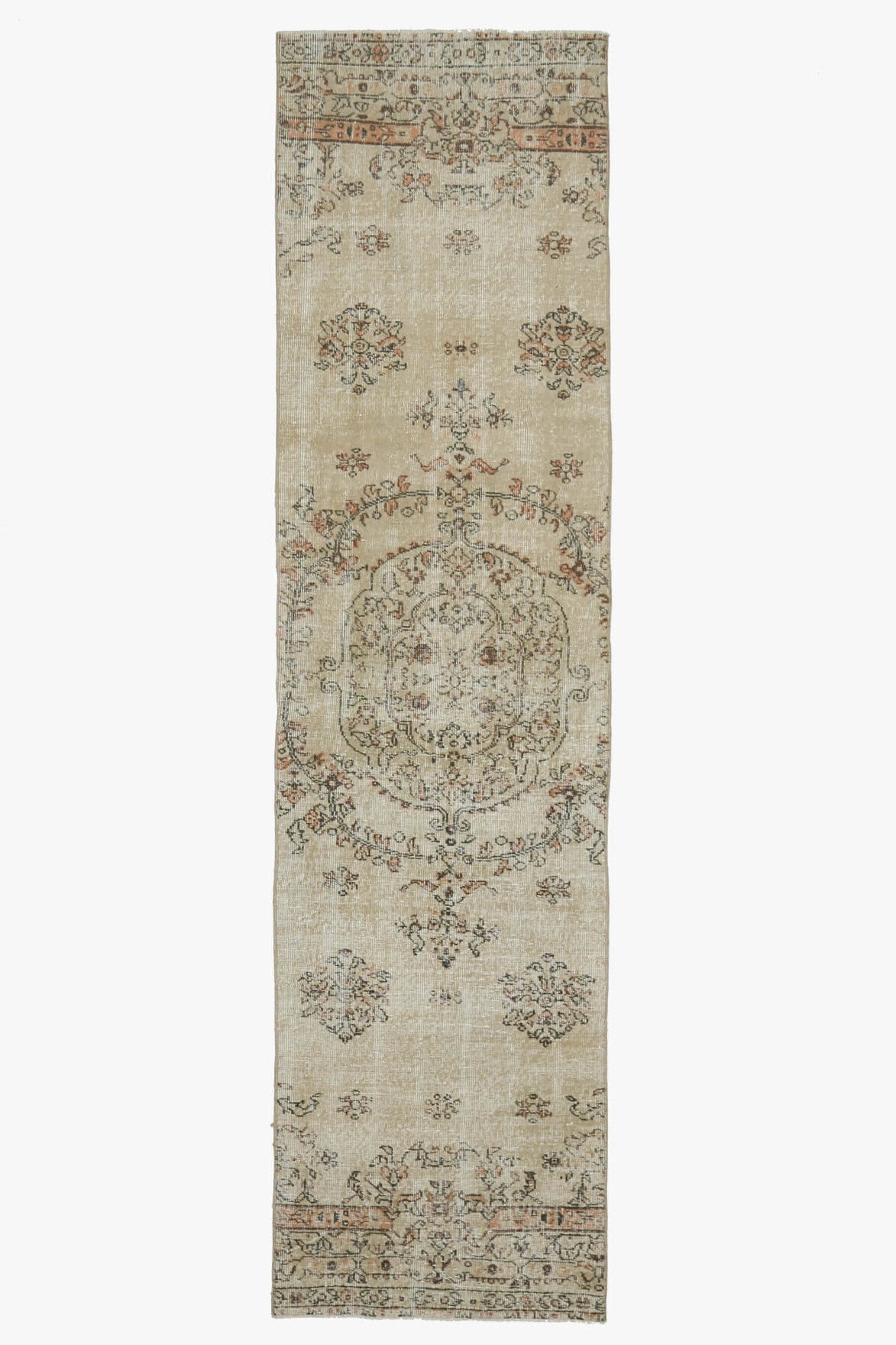 Vintage Oushak Runner Rug