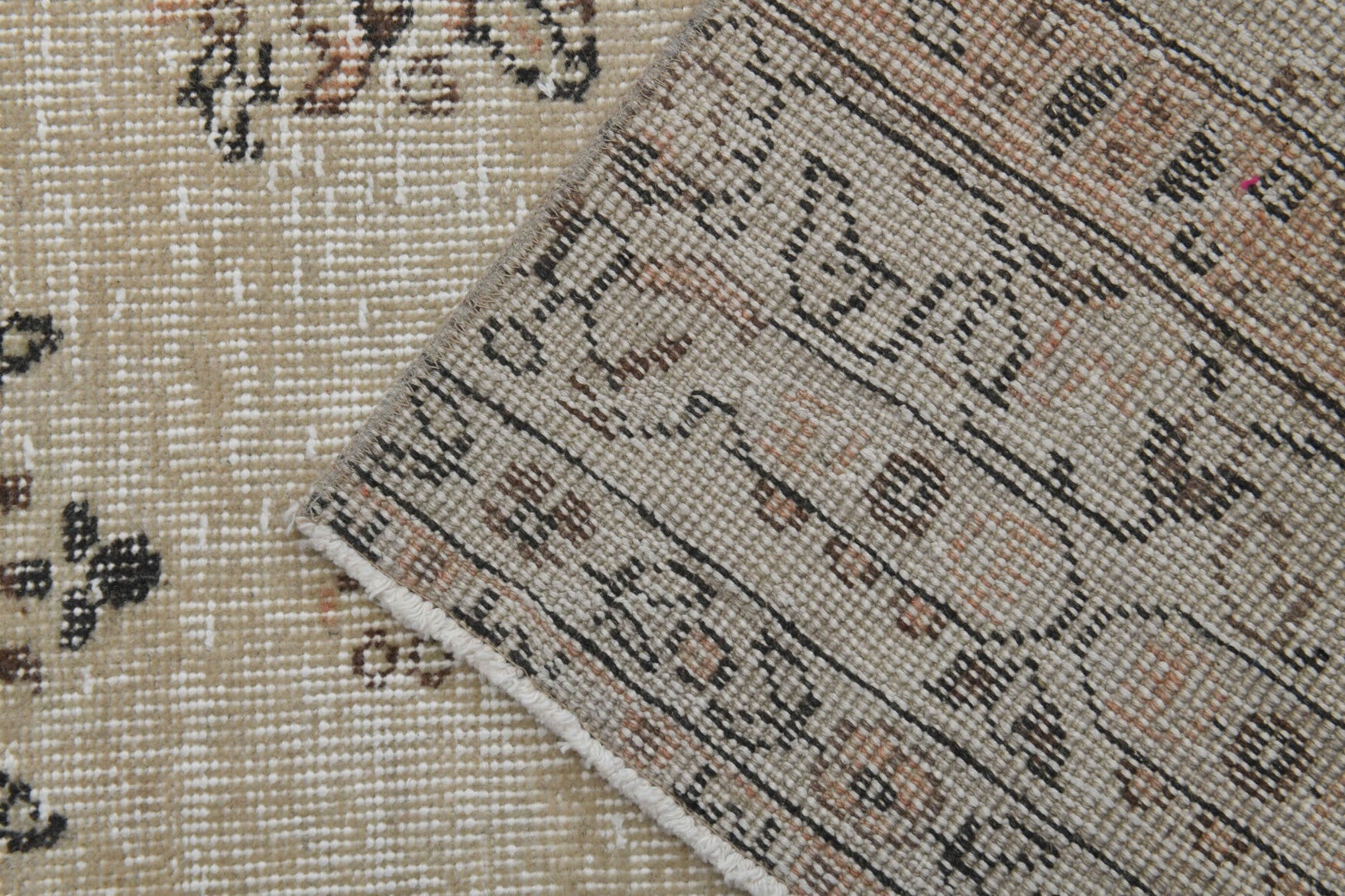 Vintage Oushak Runner Rug