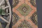 Oushak Vintage Runner Rug