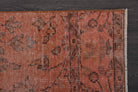 Red Floral Vintage Anatolian Runner Rug