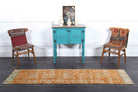 Vintage Oushak Runner Rug - 34330
