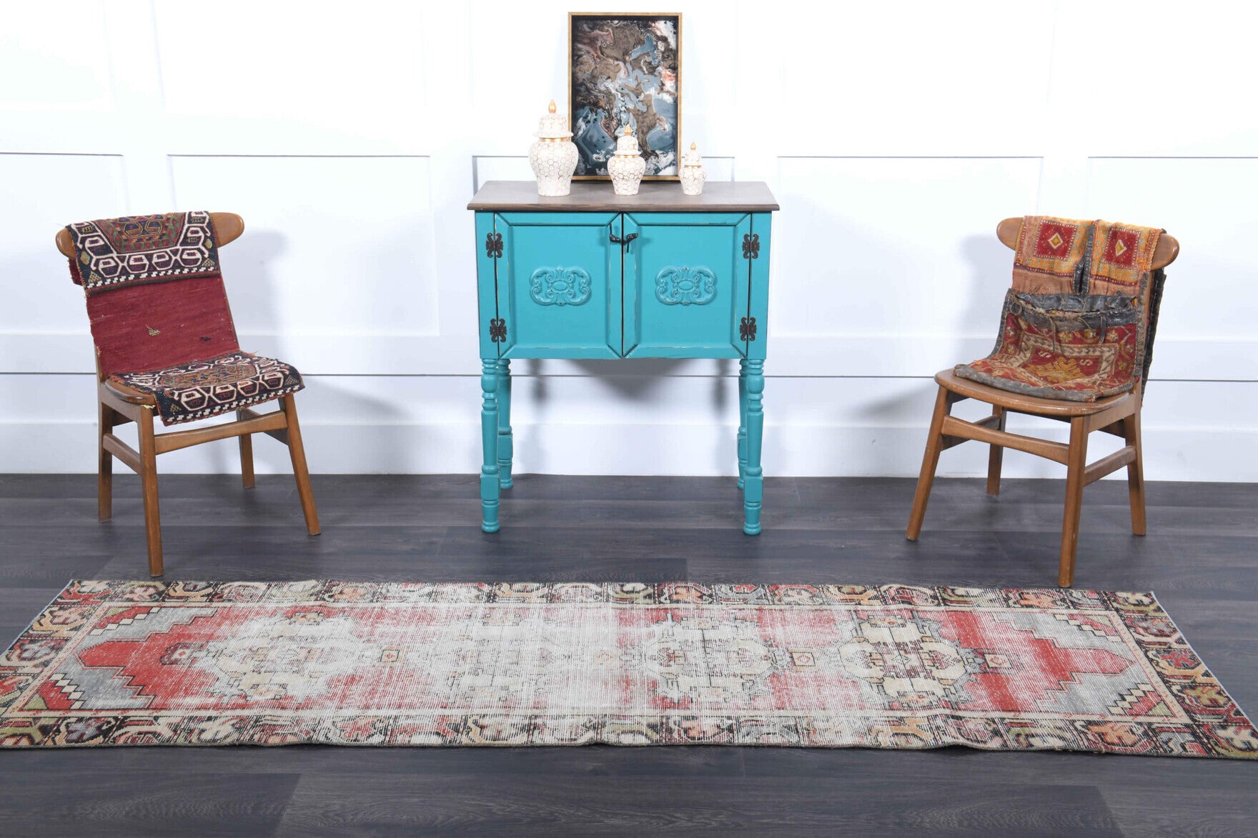 Turkish Vintage Runner Rug