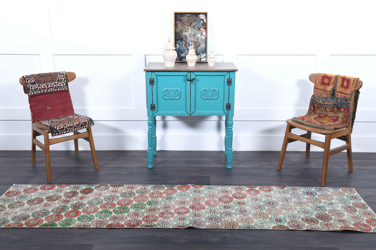 Turkish Vintage Runner Rug