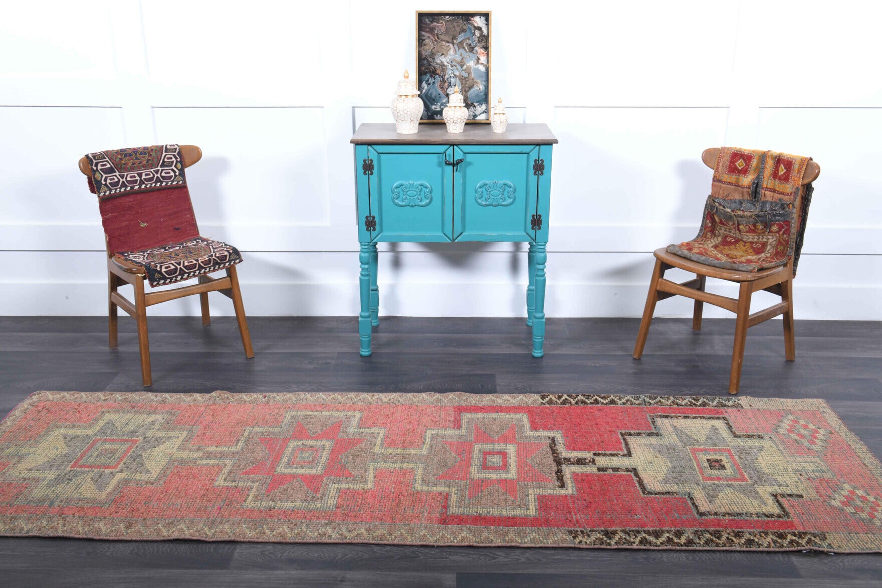 Turkish Vintage Runner Rug