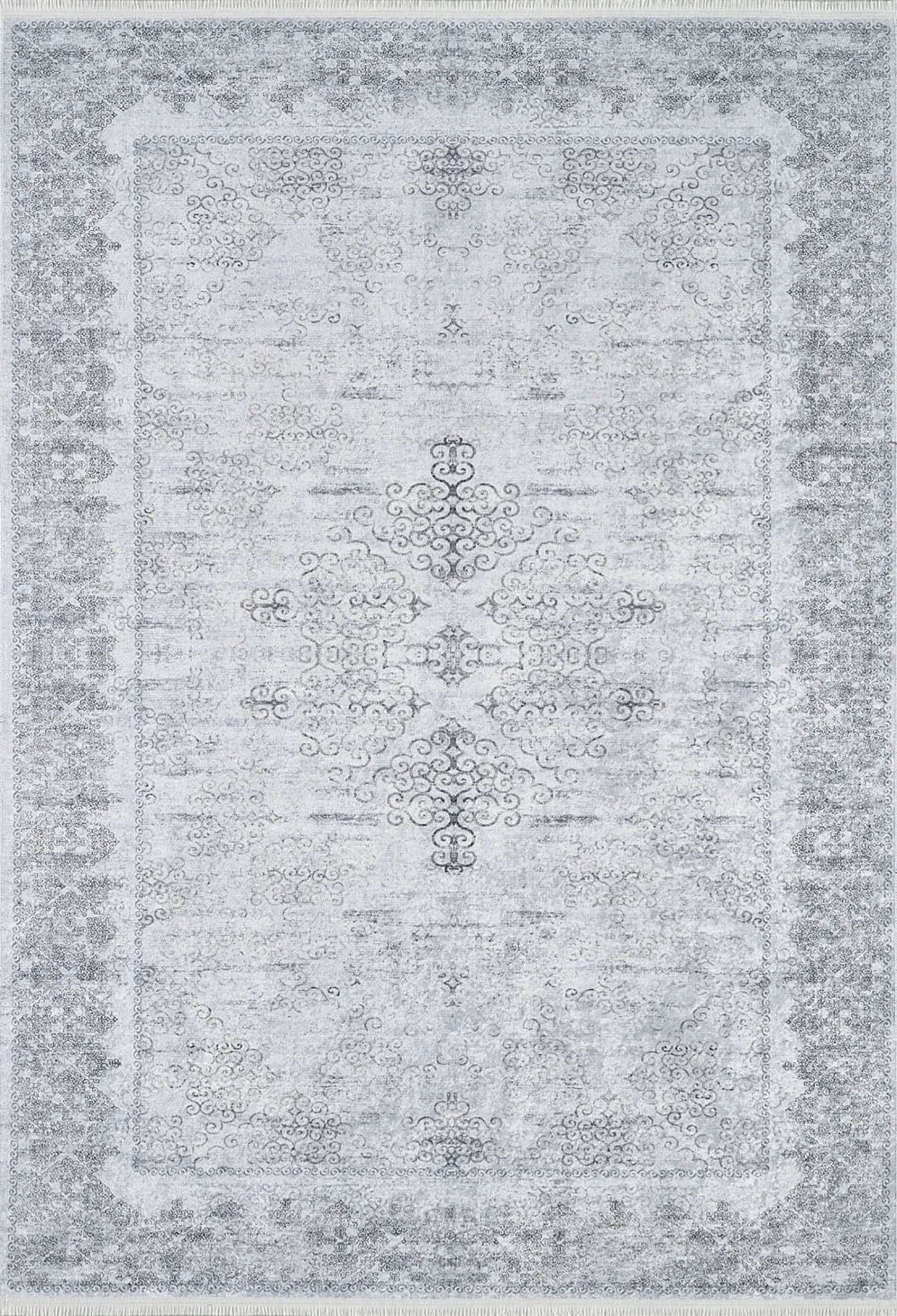 Willow Turkish Floral Vintage Medallion Rug