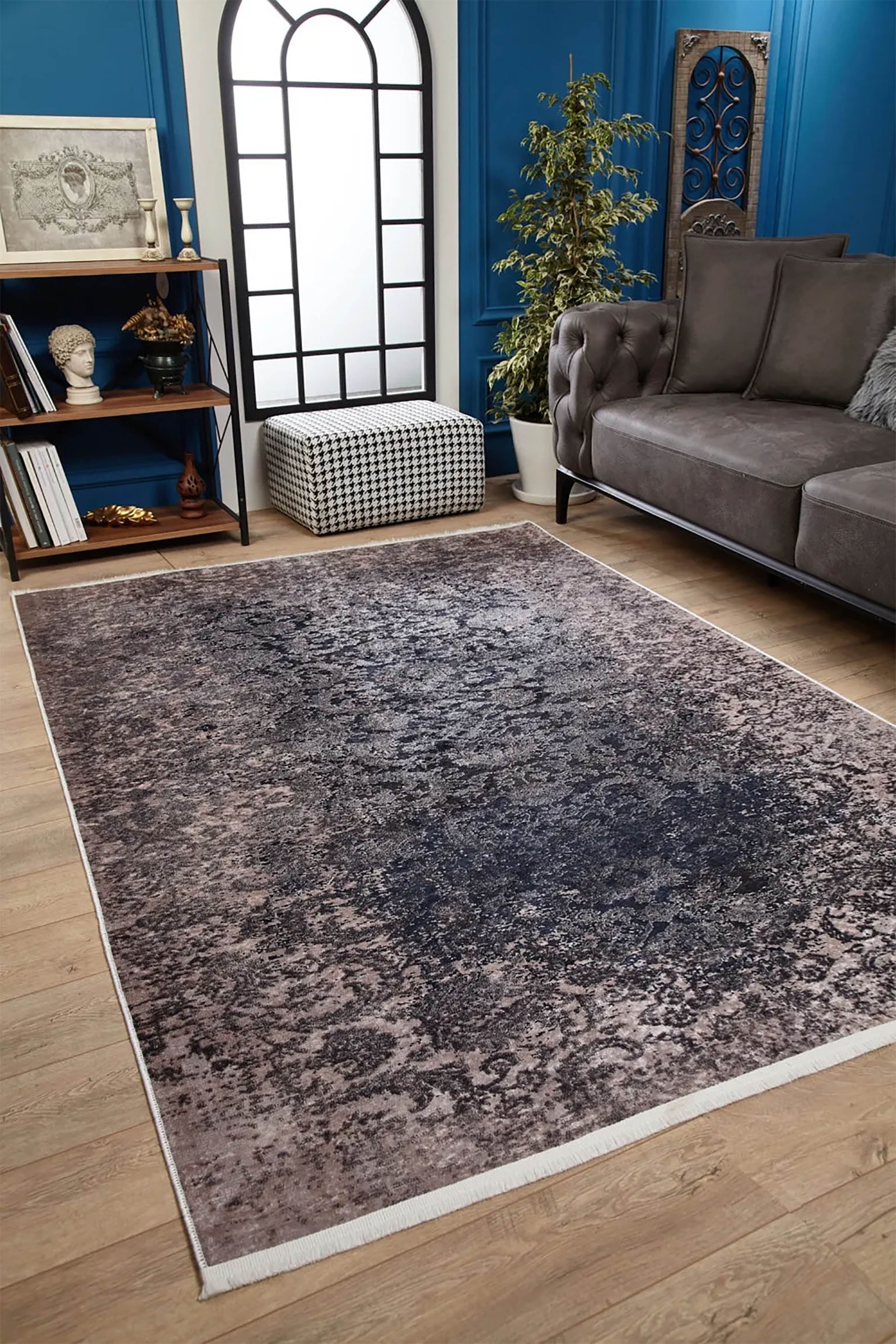 Delilah Turkish Floral Vintage Geometric Modern Rug