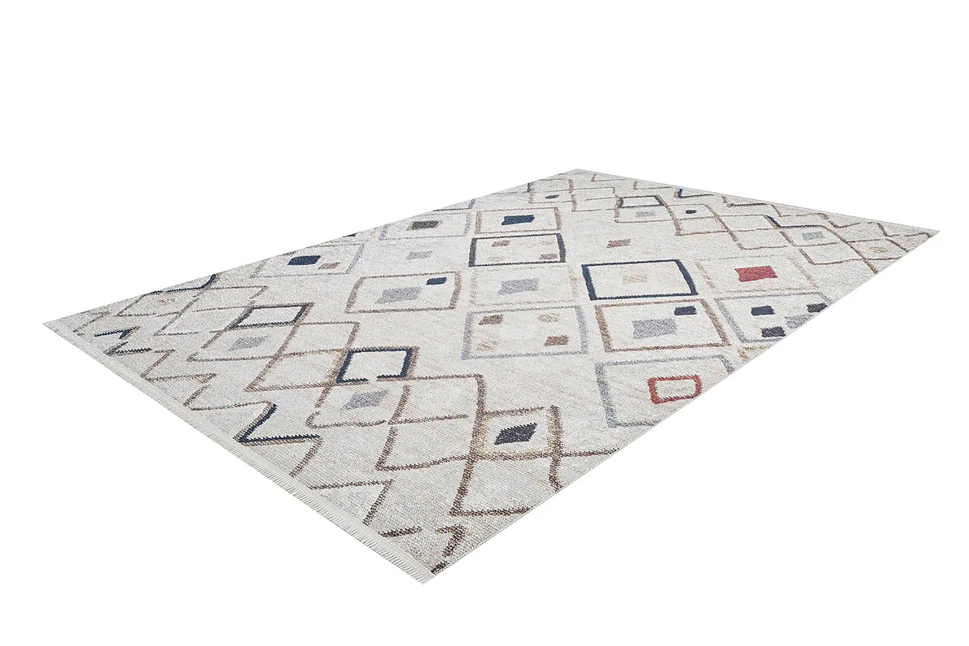 Clara Moroccan Kilim Geometric Rug