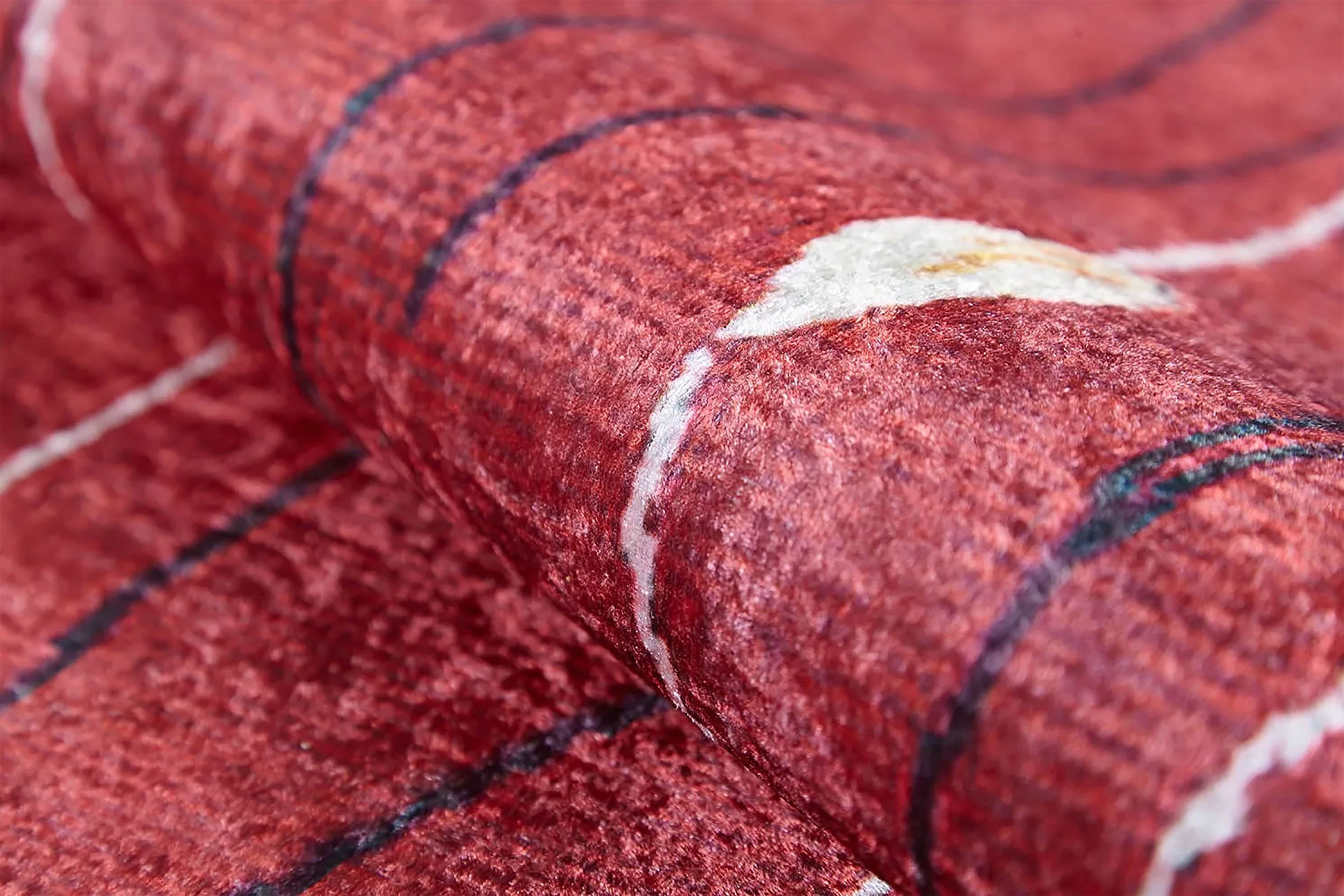 Melissa Flower Design Turkish Ethnic Kilim Red Rug