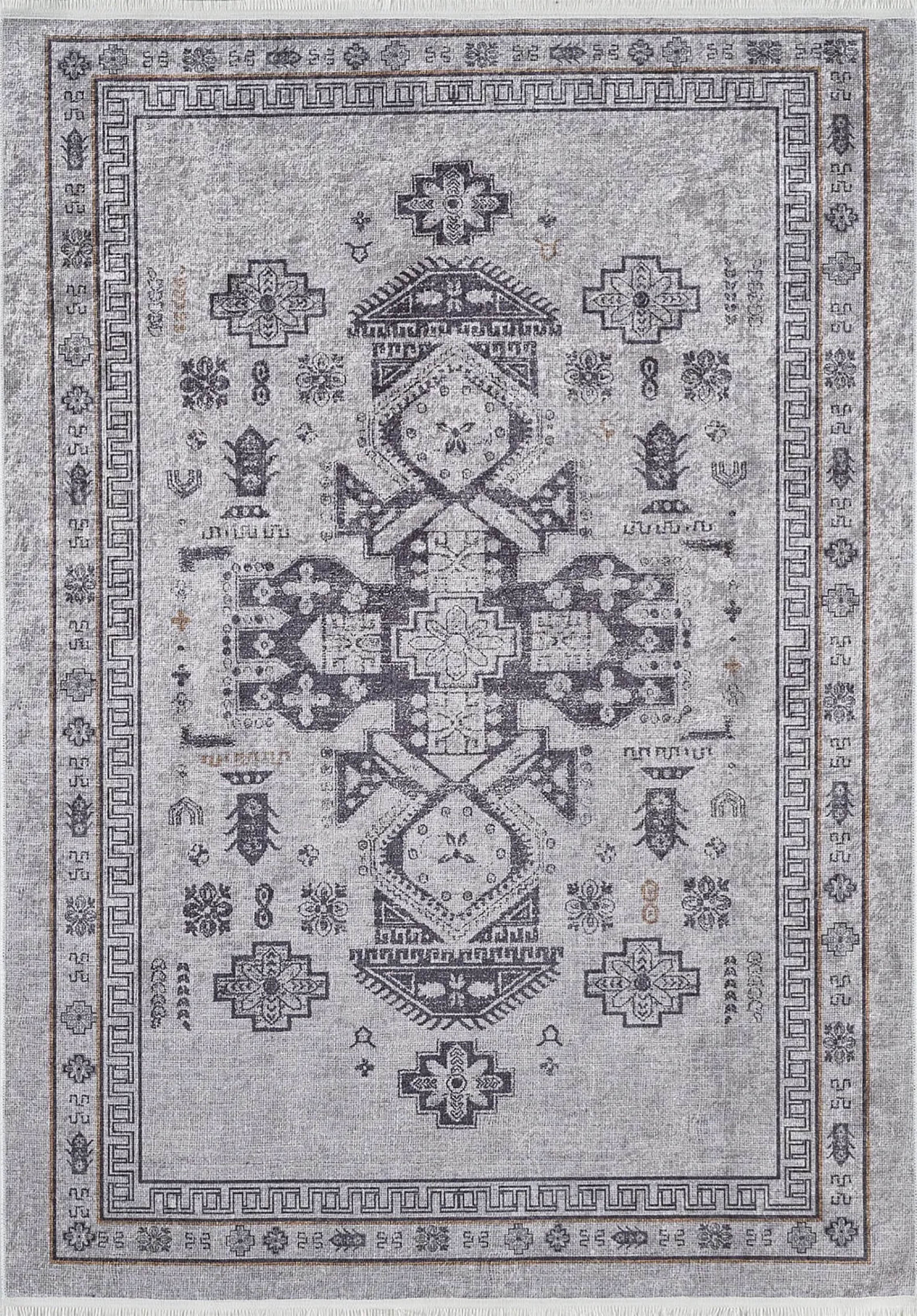 Noelle Turkish Oriental Medallion Geometric Rug