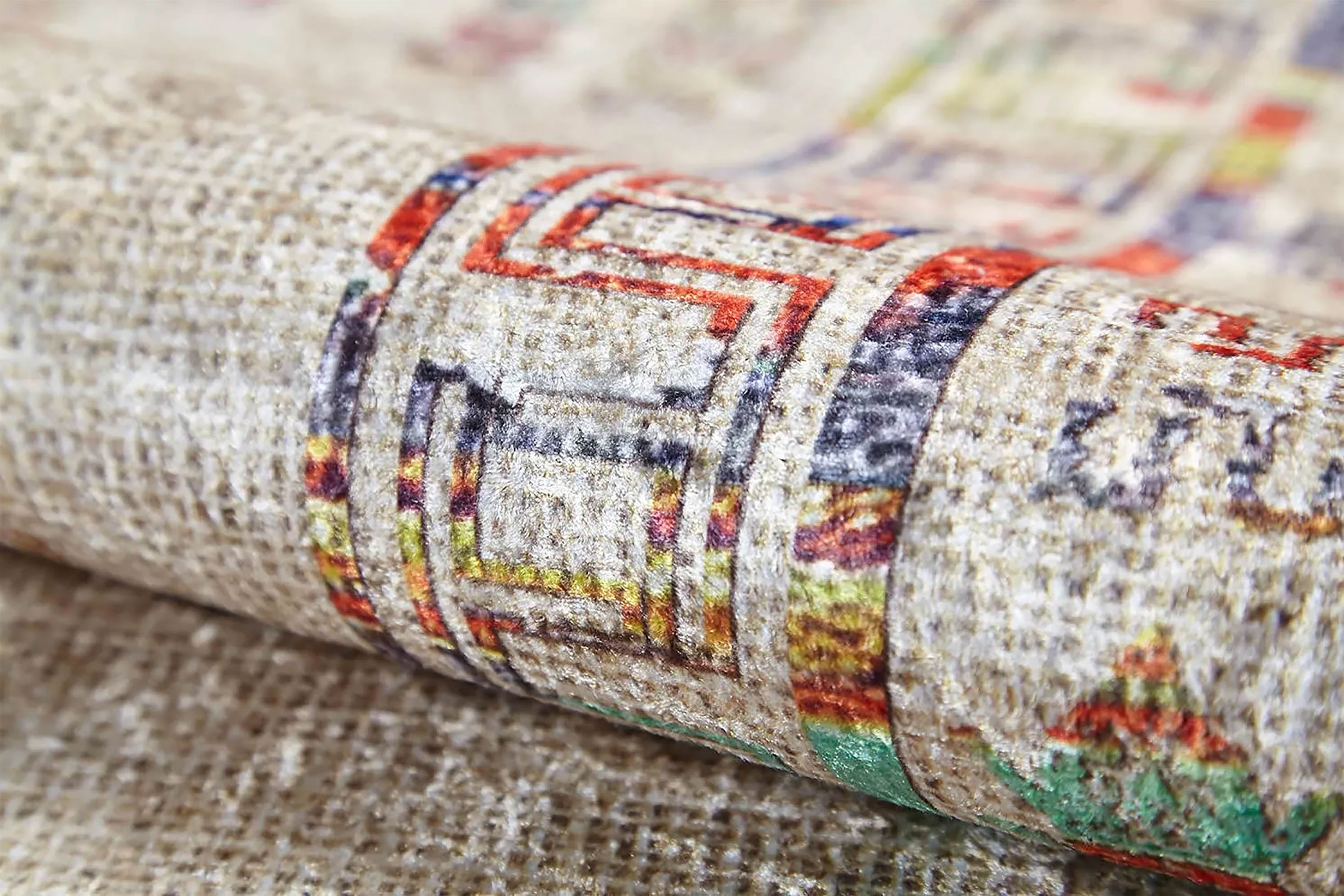 Aliyah Turkish Oriental Medallion Geometric Rug